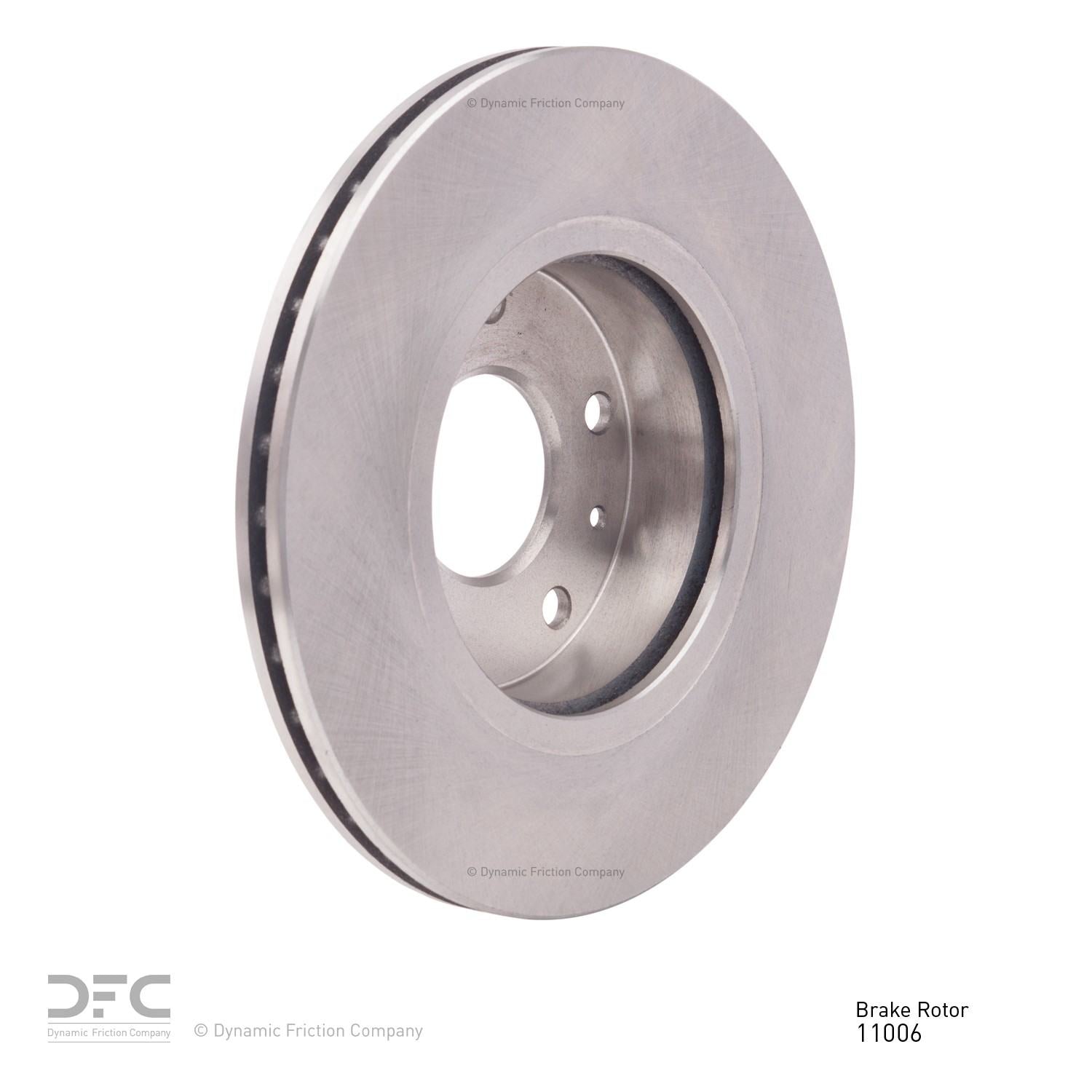 Dynamic Friction Company Disc Brake Rotor 600-11006