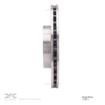Dynamic Friction Company Disc Brake Rotor 600-11011