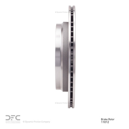 Dynamic Friction Company Disc Brake Rotor 600-11012