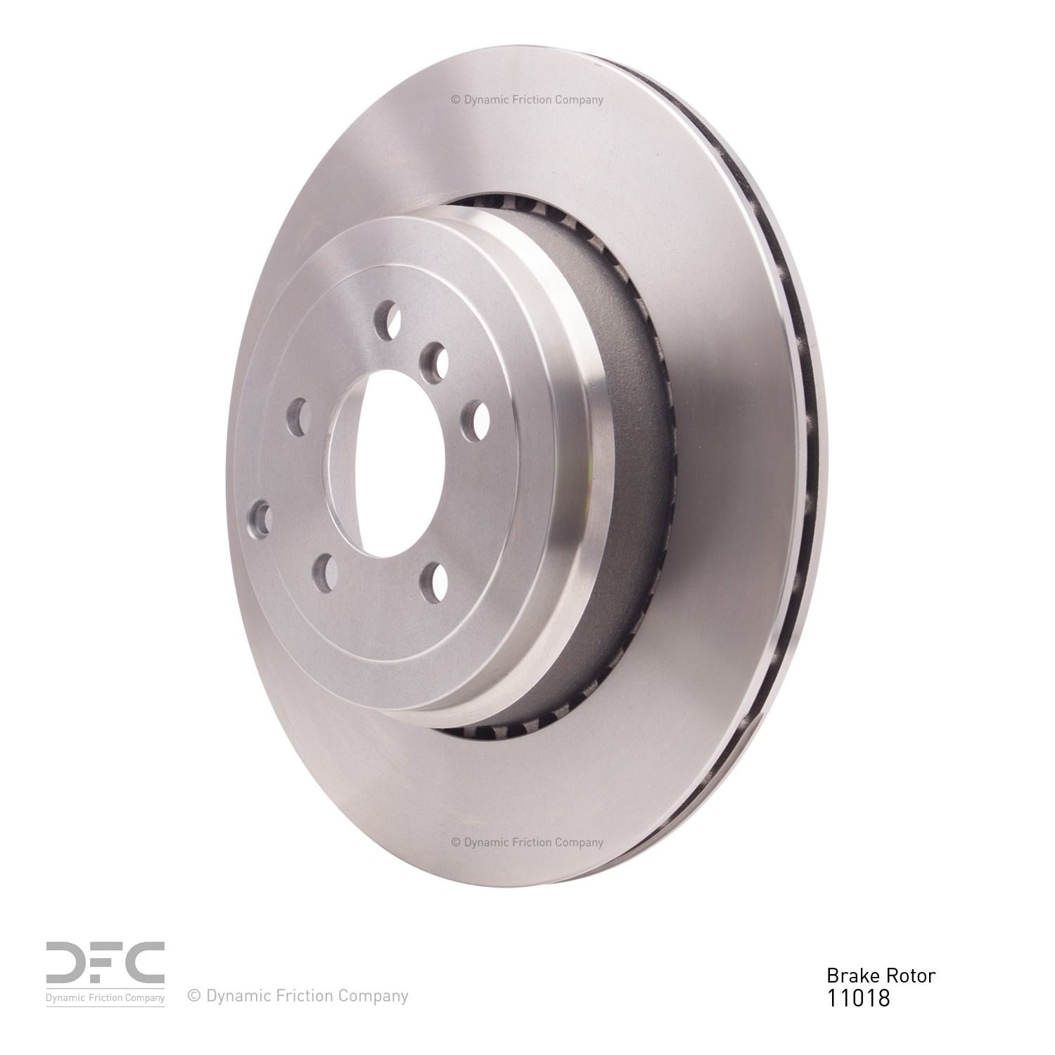 Dynamic Friction Company Disc Brake Rotor 600-11018