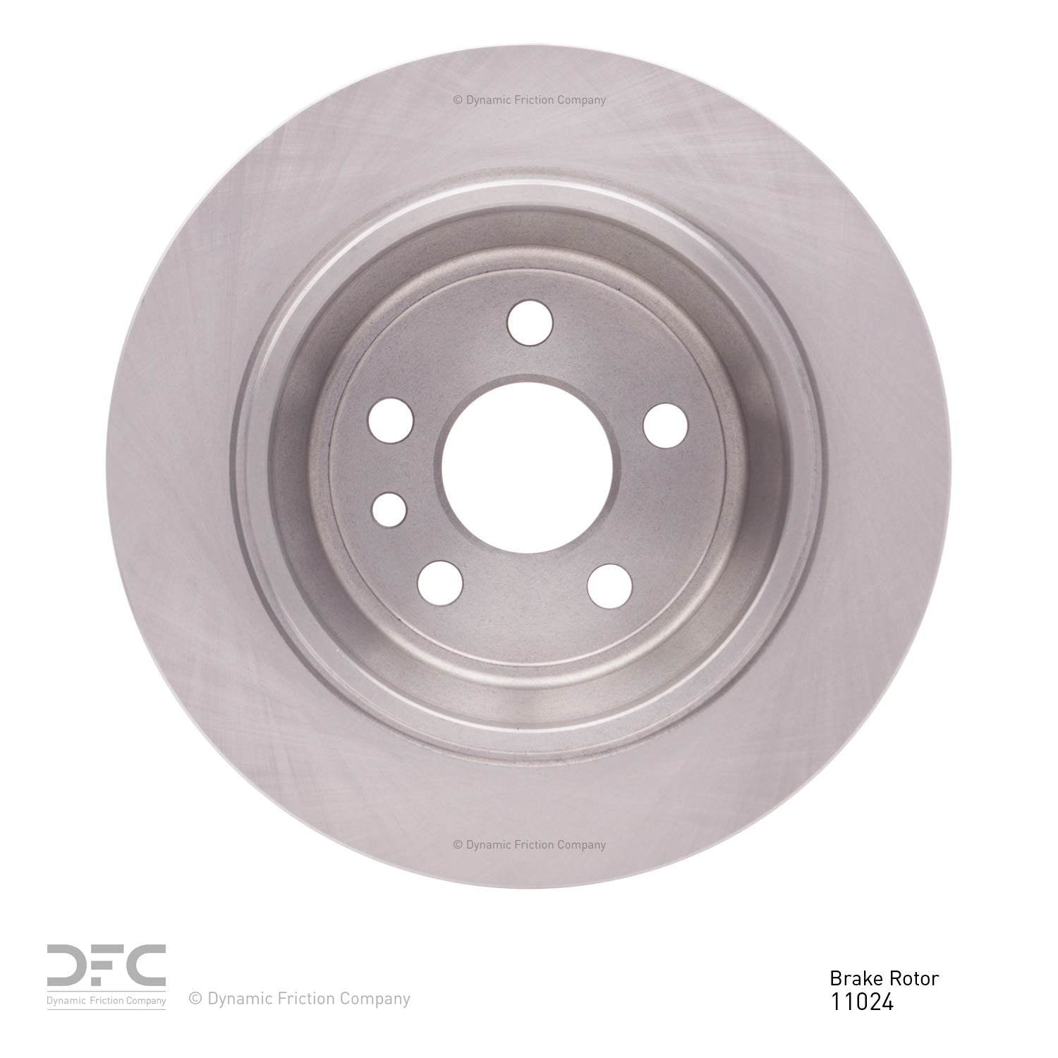 Dynamic Friction Company Disc Brake Rotor 600-11024