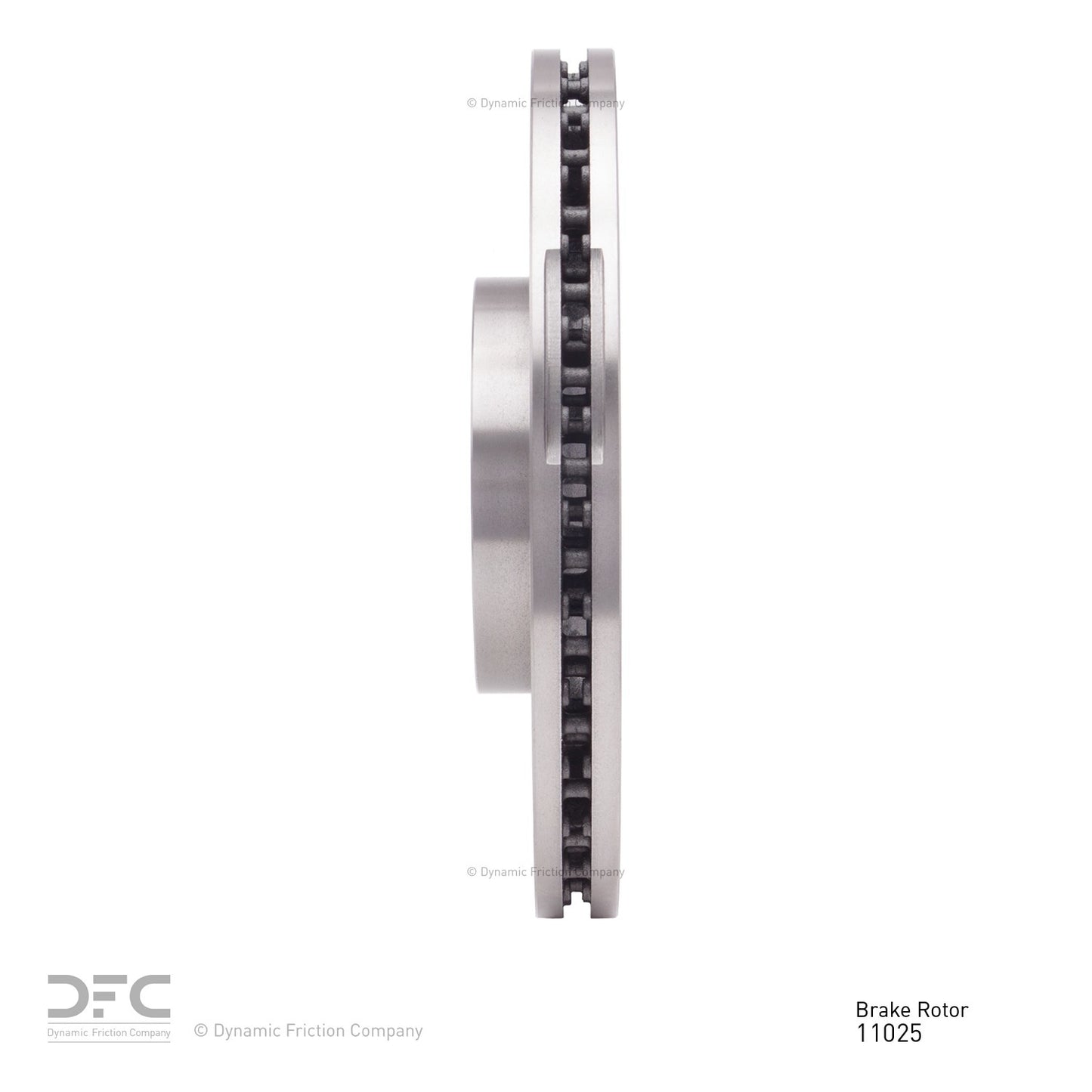 Dynamic Friction Company Disc Brake Rotor 600-11025