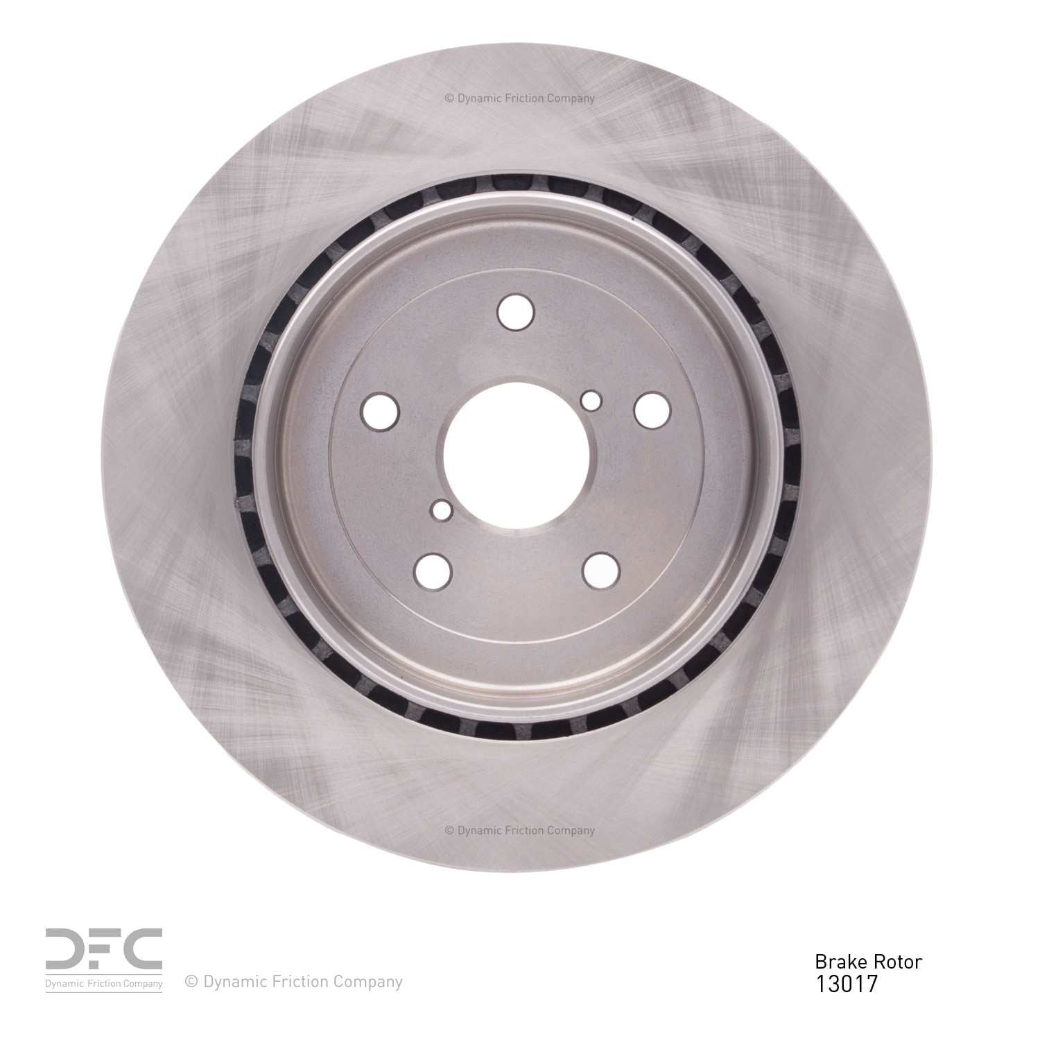 Dynamic Friction Company Disc Brake Rotor 600-13017