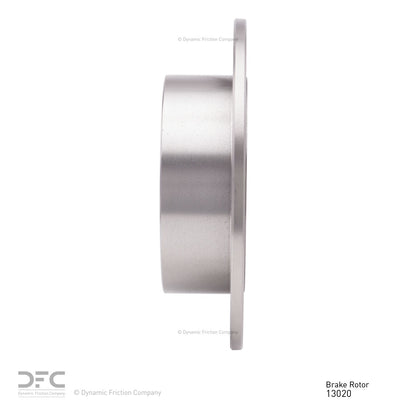 Dynamic Friction Company Disc Brake Rotor 600-13020