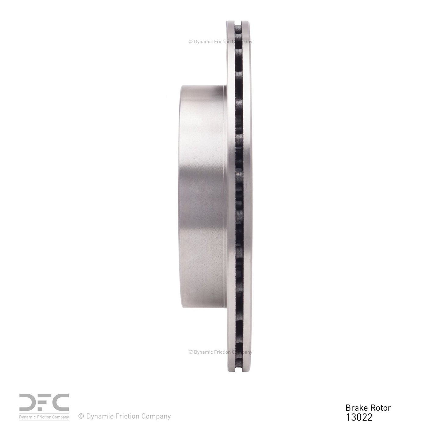 Dynamic Friction Company Disc Brake Rotor 600-13022