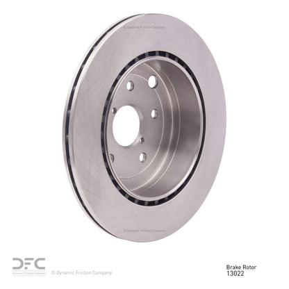 Dynamic Friction Company Disc Brake Rotor 600-13022