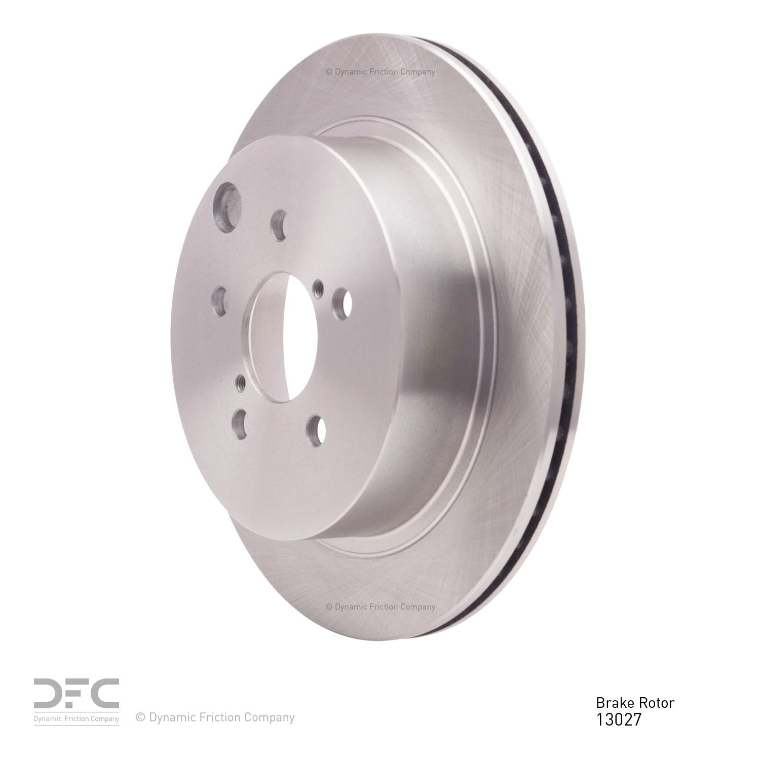 Dynamic Friction Company Disc Brake Rotor 600-13027