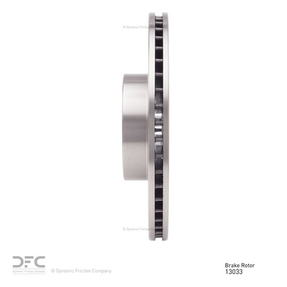 Dynamic Friction Company Disc Brake Rotor 600-13033