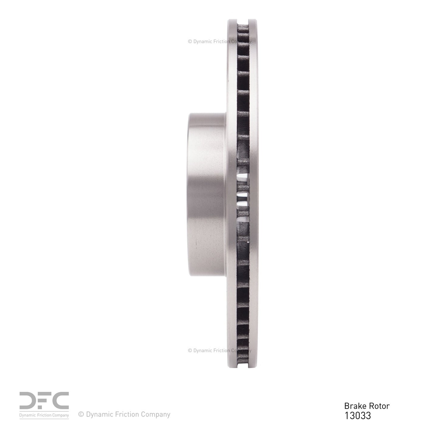 Dynamic Friction Company Disc Brake Rotor 600-13033