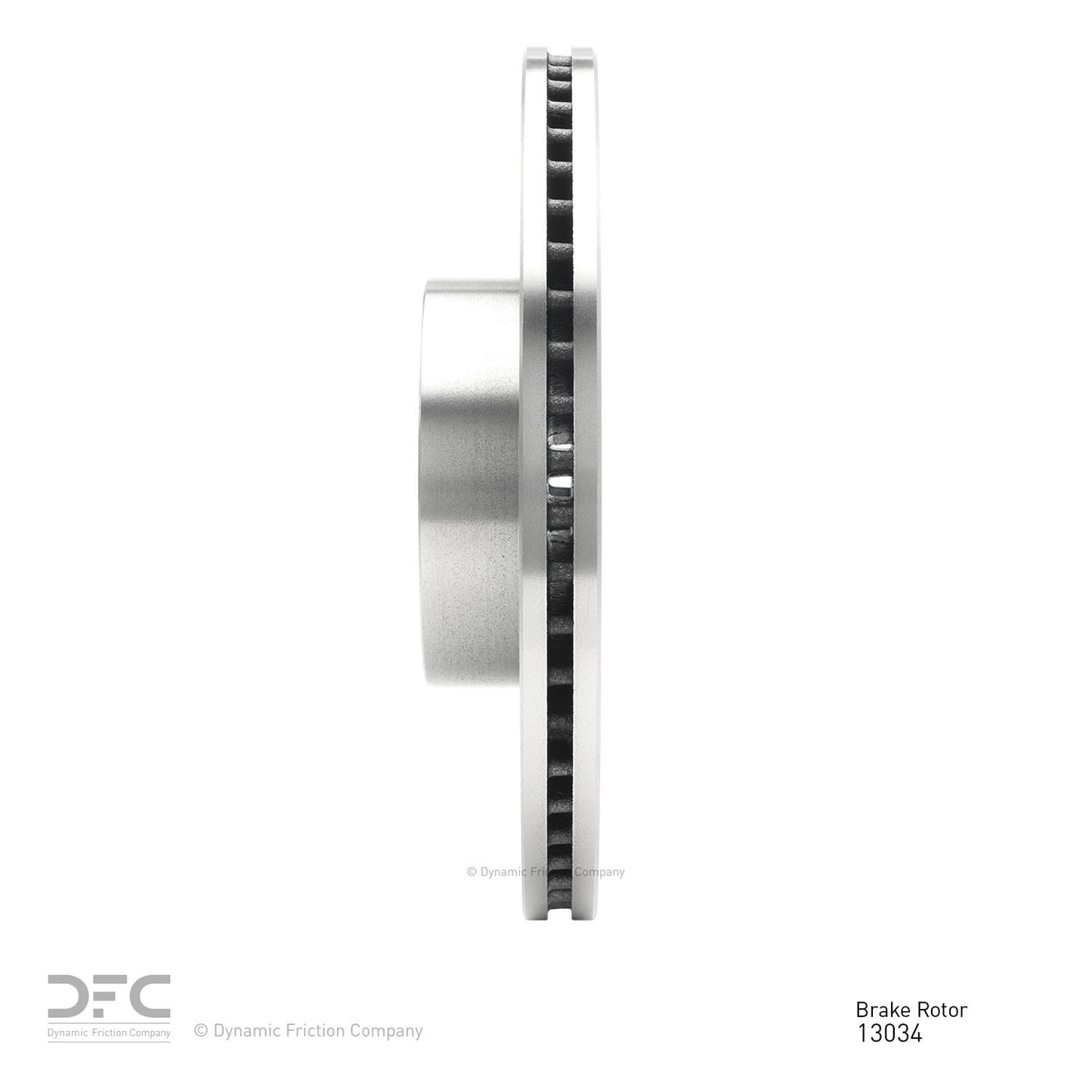 Dynamic Friction Company Disc Brake Rotor 600-13034