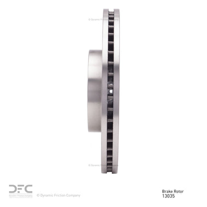 Dynamic Friction Company Disc Brake Rotor 600-13035