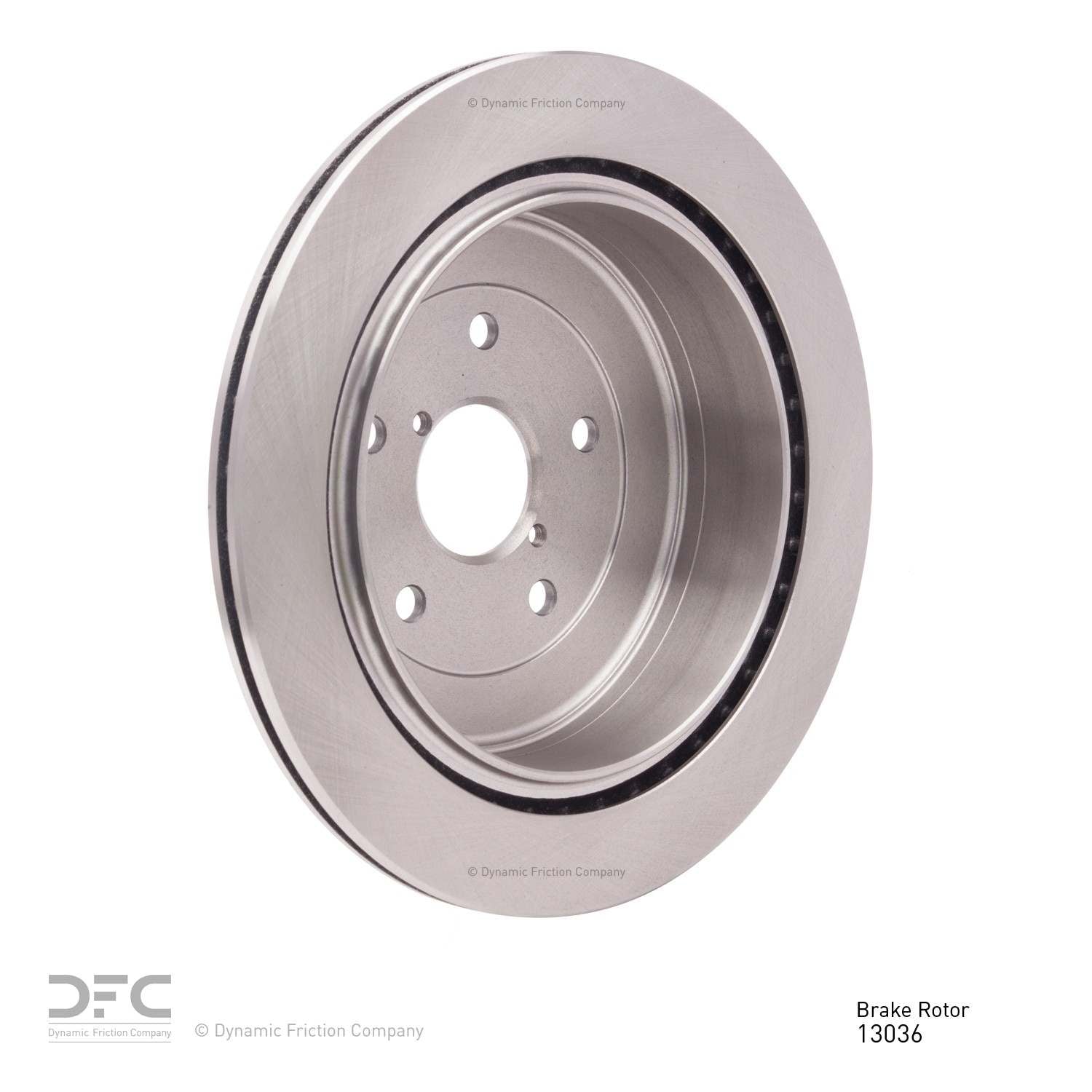 Dynamic Friction Company Disc Brake Rotor 600-13036