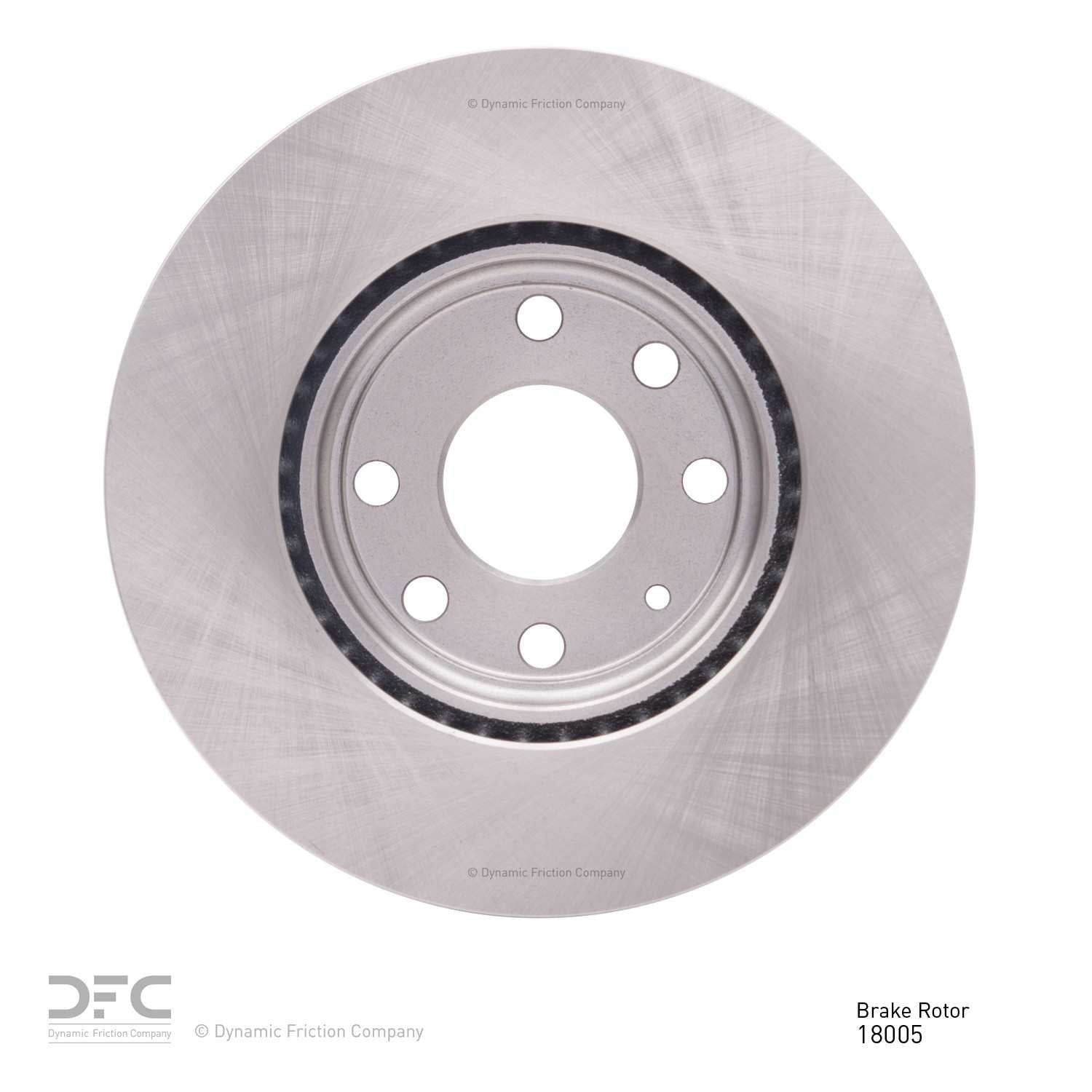 Dynamic Friction Company Disc Brake Rotor 600-18005