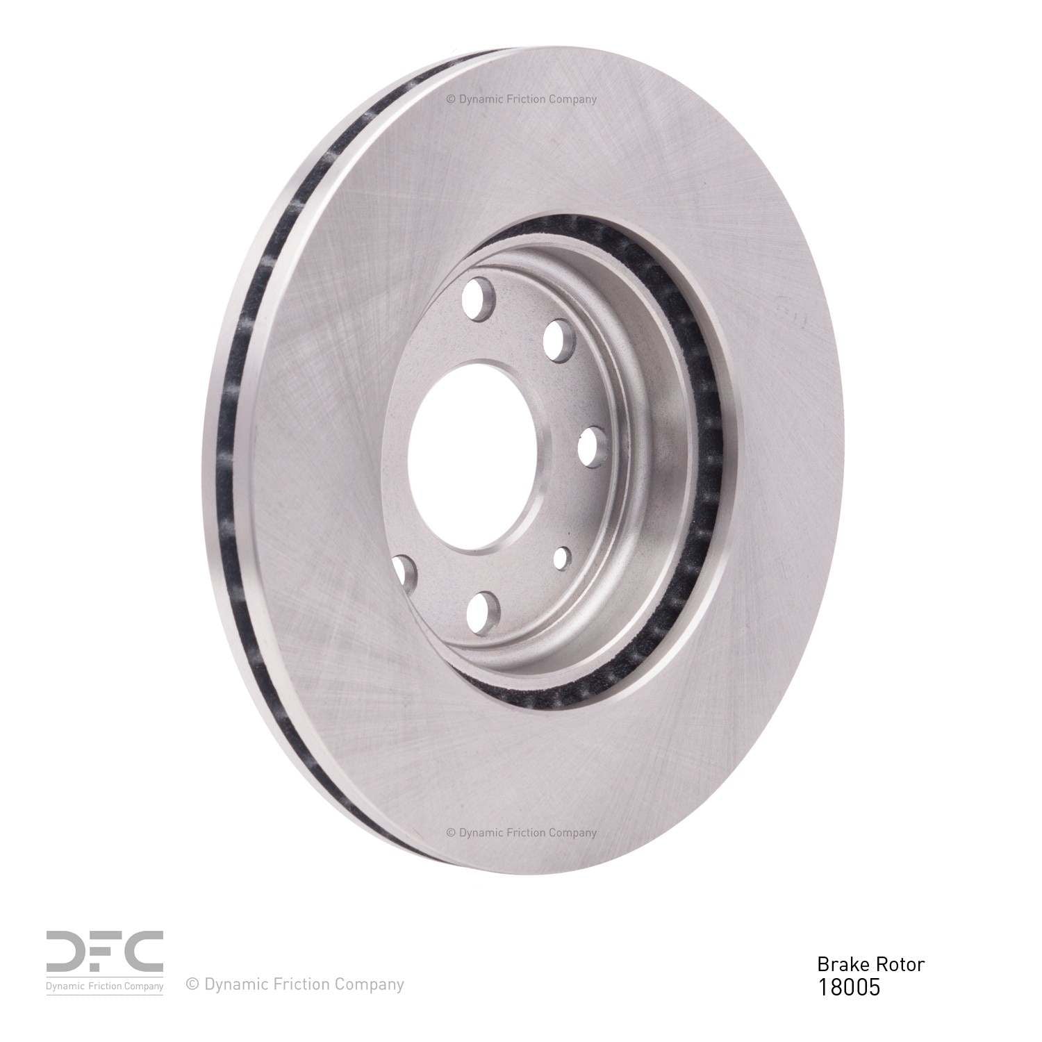 Dynamic Friction Company Disc Brake Rotor 600-18005