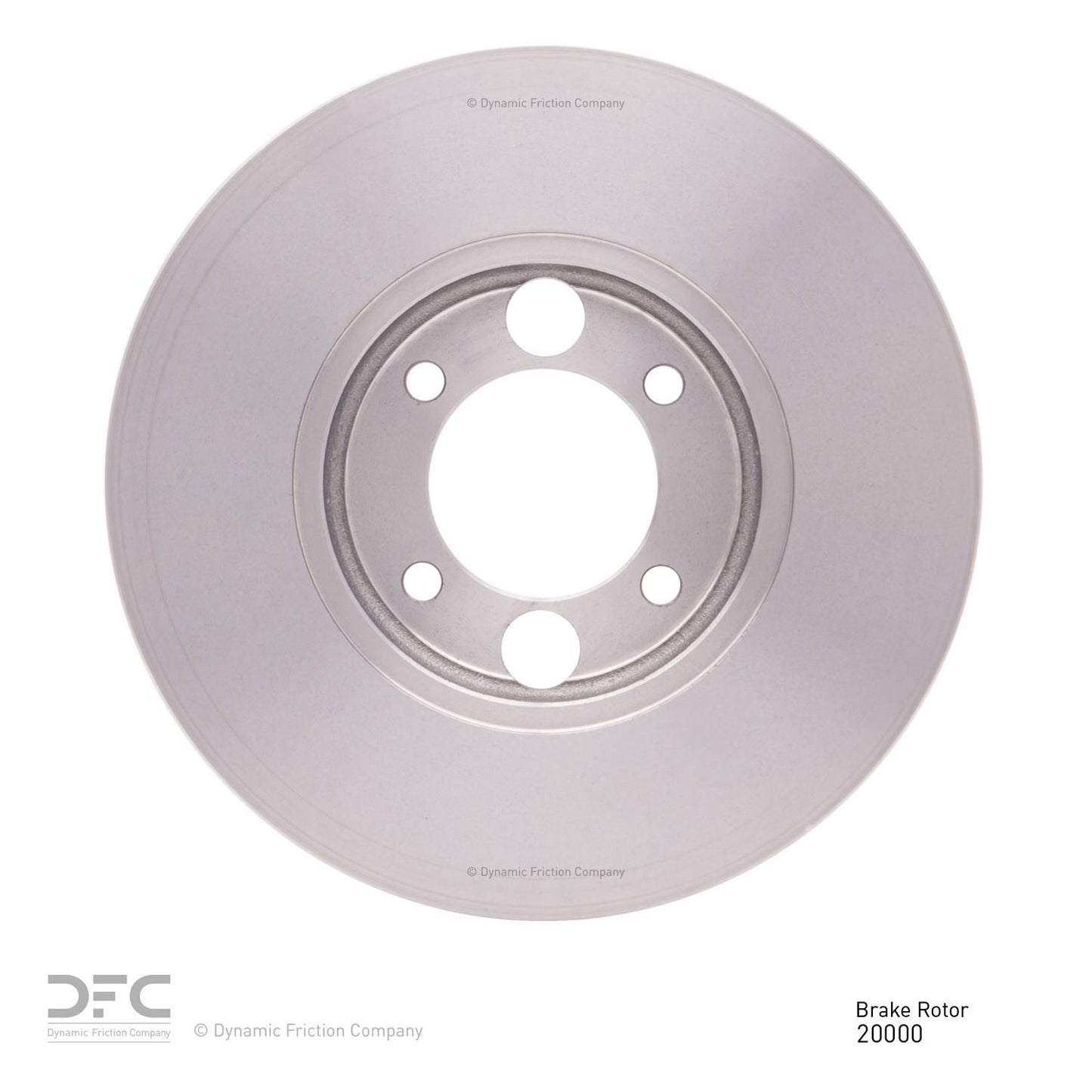 Dynamic Friction Company Disc Brake Rotor 600-20000