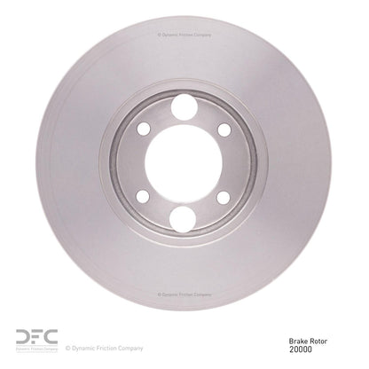 Dynamic Friction Company Disc Brake Rotor 600-20000