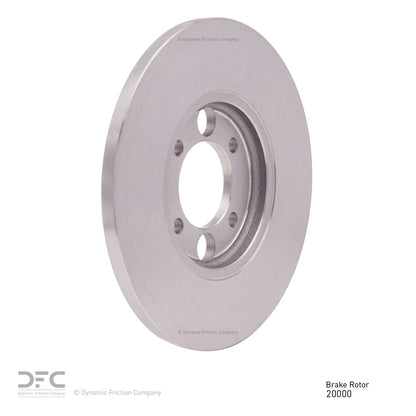 Dynamic Friction Company Disc Brake Rotor 600-20000