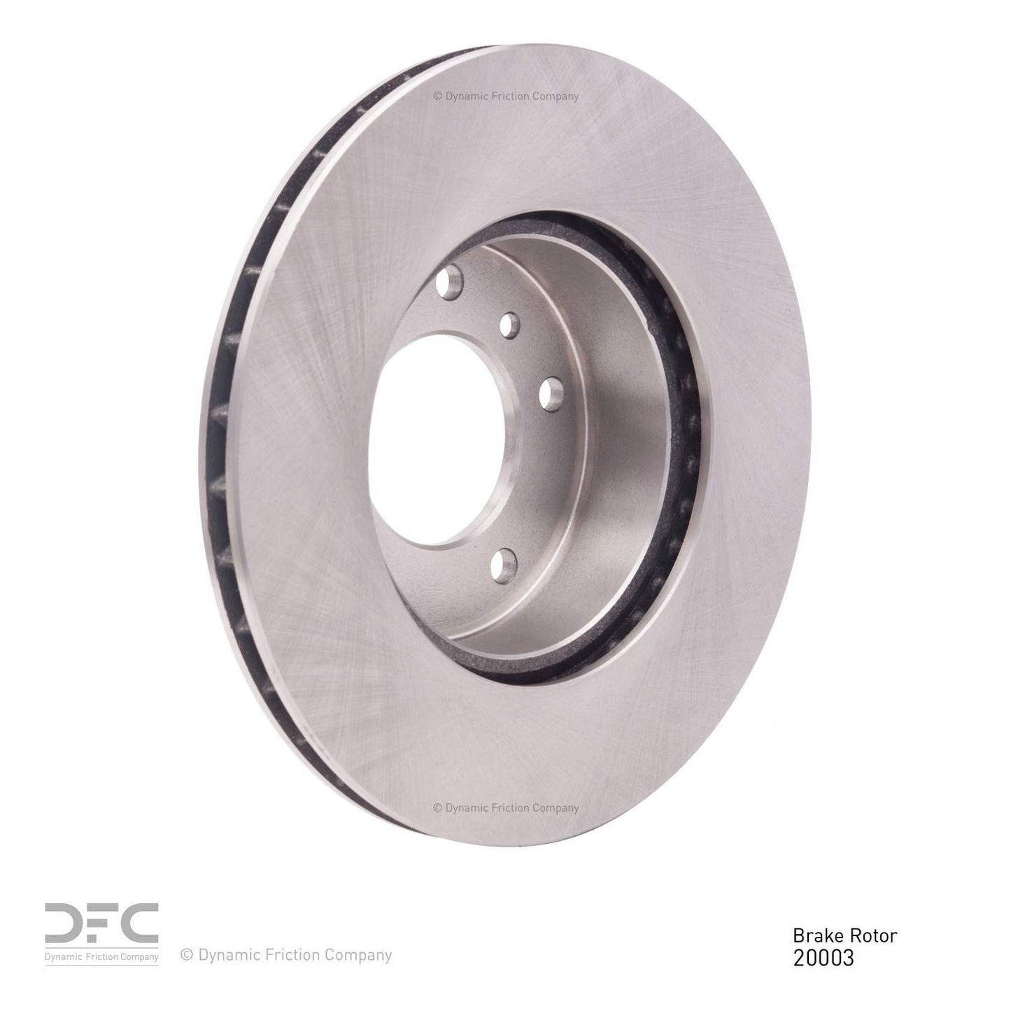 Dynamic Friction Company Disc Brake Rotor 600-20003