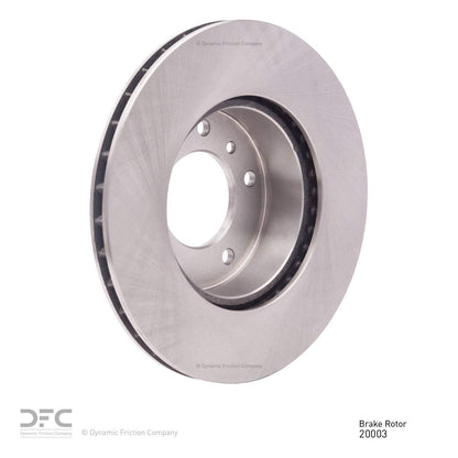 Dynamic Friction Company Disc Brake Rotor 600-20003