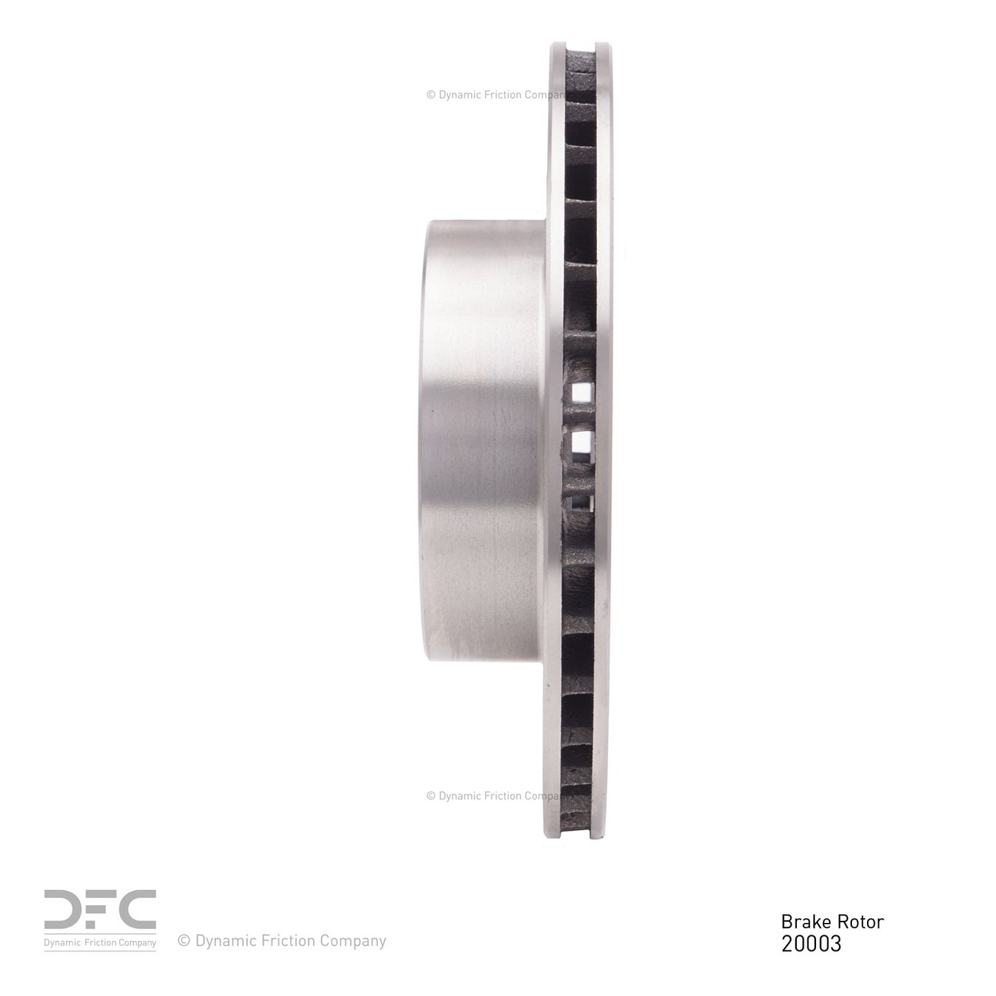 Dynamic Friction Company Disc Brake Rotor 600-20003