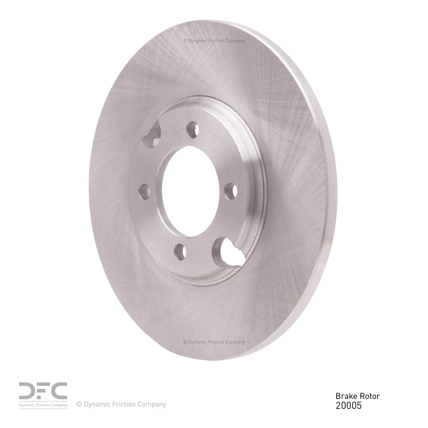 Dynamic Friction Company Disc Brake Rotor 600-20005