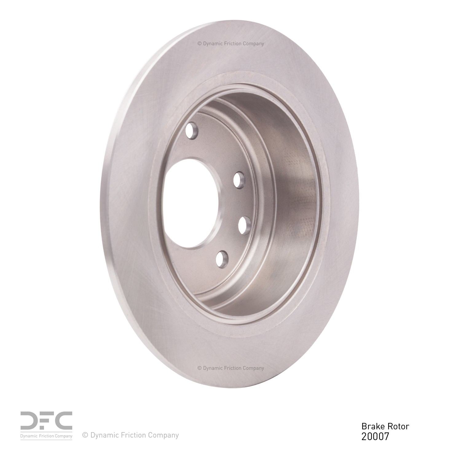 Dynamic Friction Company Disc Brake Rotor 600-20007