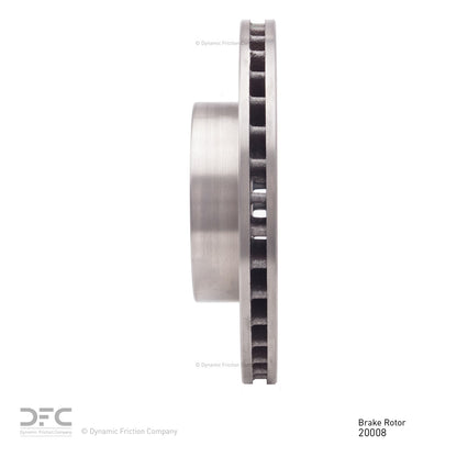 Dynamic Friction Company Disc Brake Rotor 600-20008