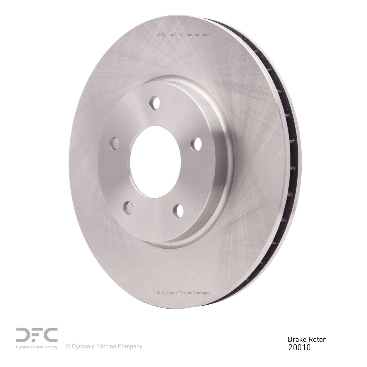 Dynamic Friction Company Disc Brake Rotor 600-20010