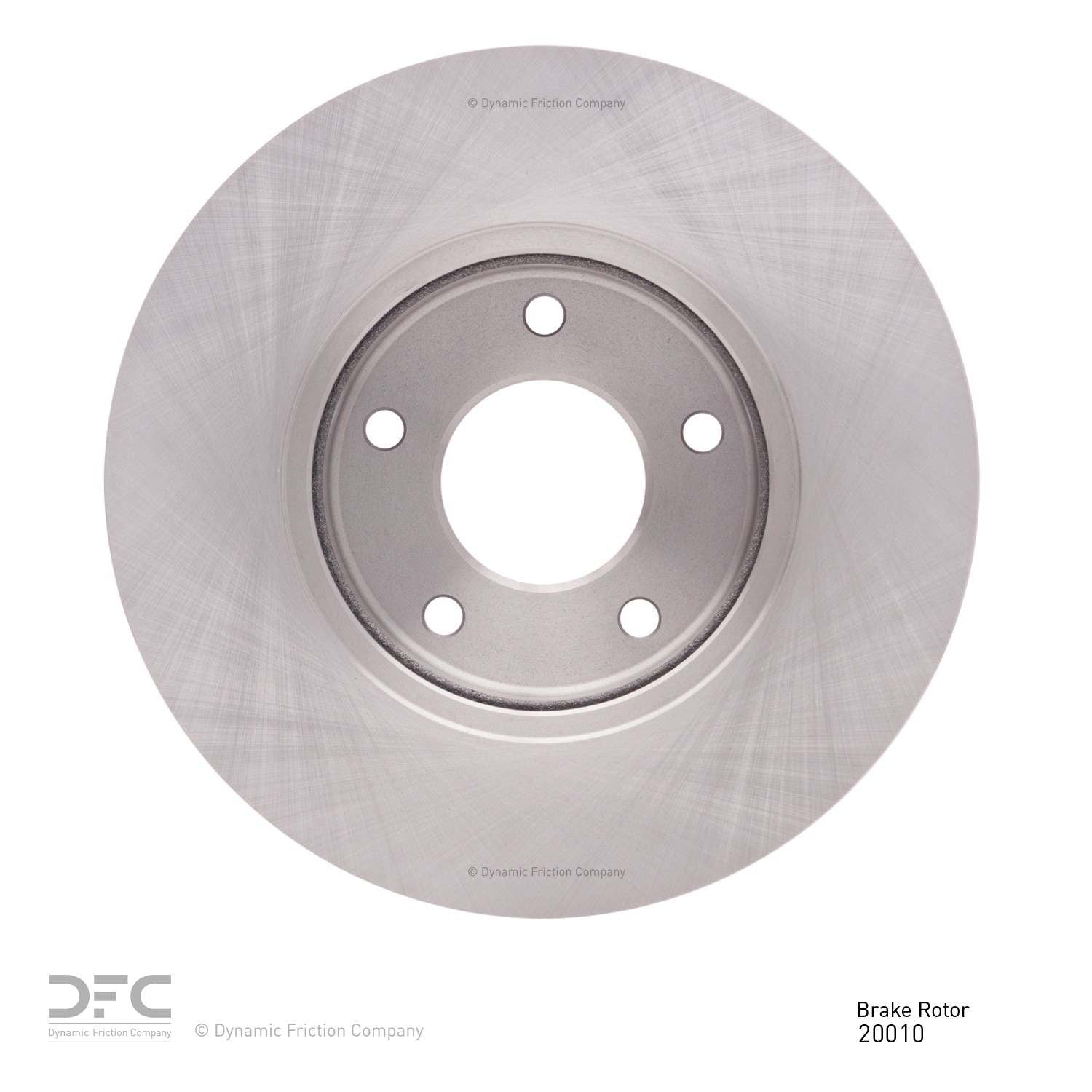 Dynamic Friction Company Disc Brake Rotor 600-20010