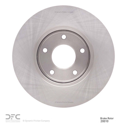 Dynamic Friction Company Disc Brake Rotor 600-20010