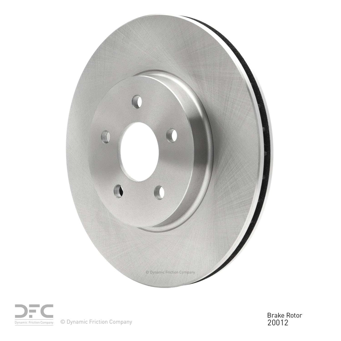 Dynamic Friction Company Disc Brake Rotor 600-20012