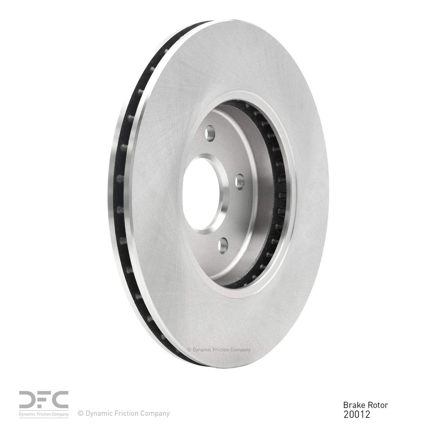 Dynamic Friction Company Disc Brake Rotor 600-20012