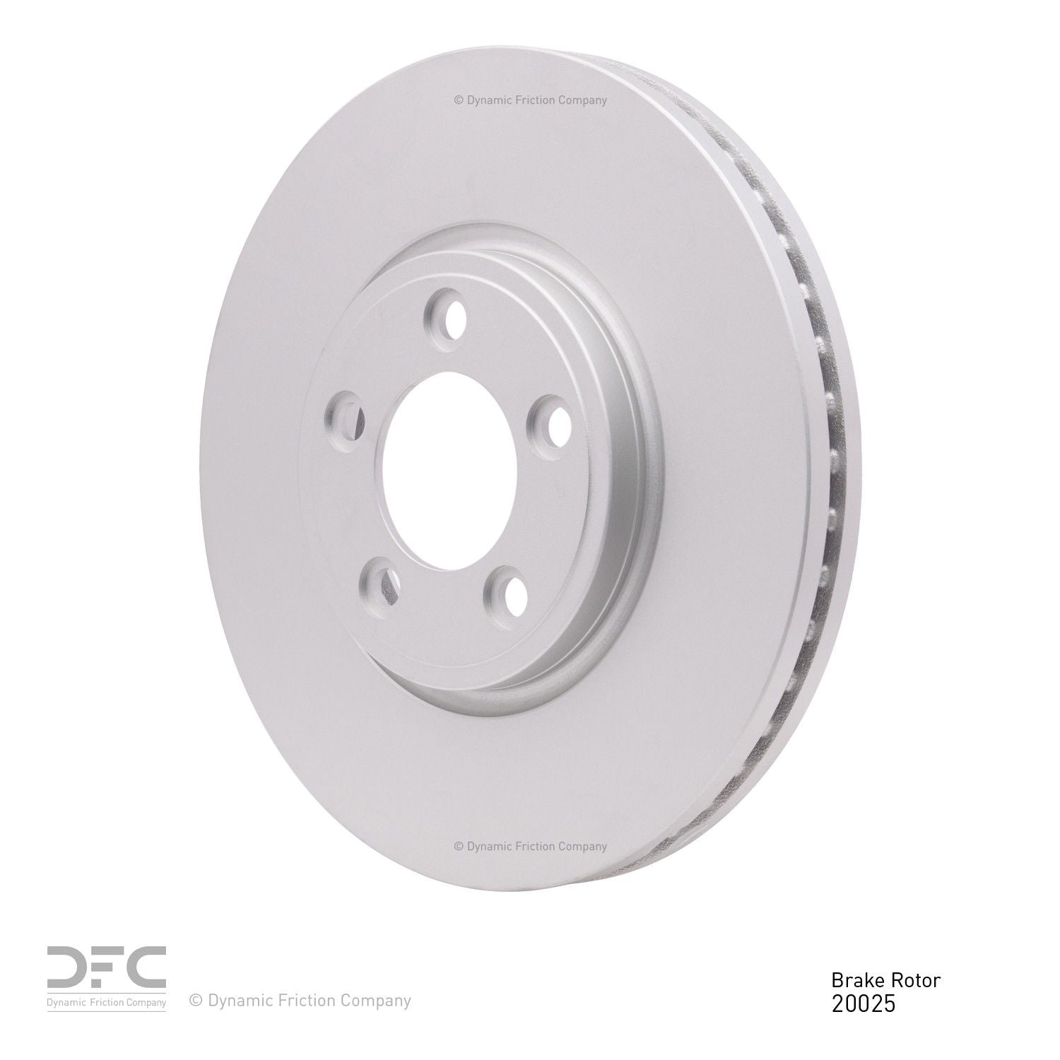 Dynamic Friction Company Disc Brake Rotor 600-20025