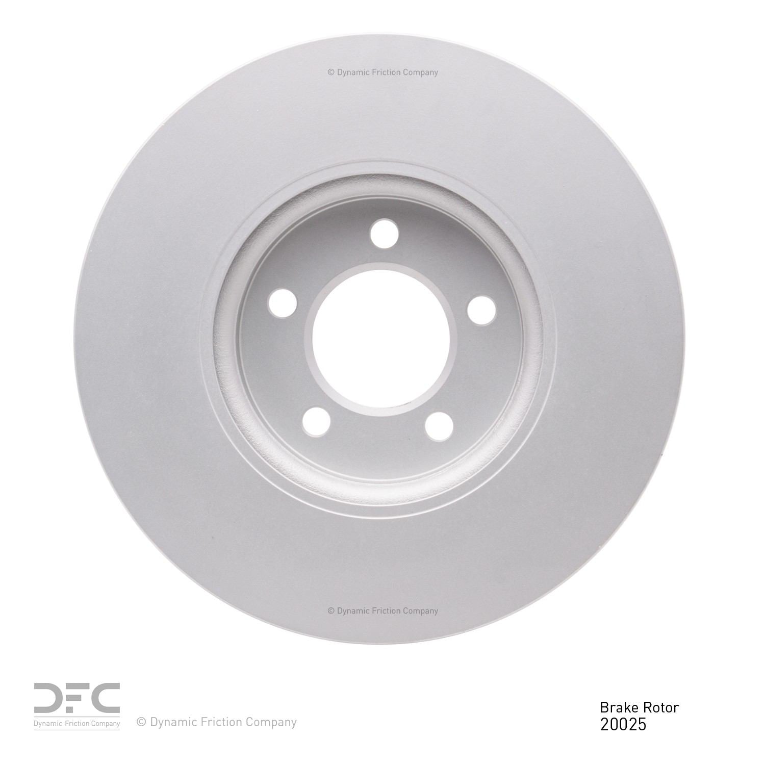 Dynamic Friction Company Disc Brake Rotor 600-20025