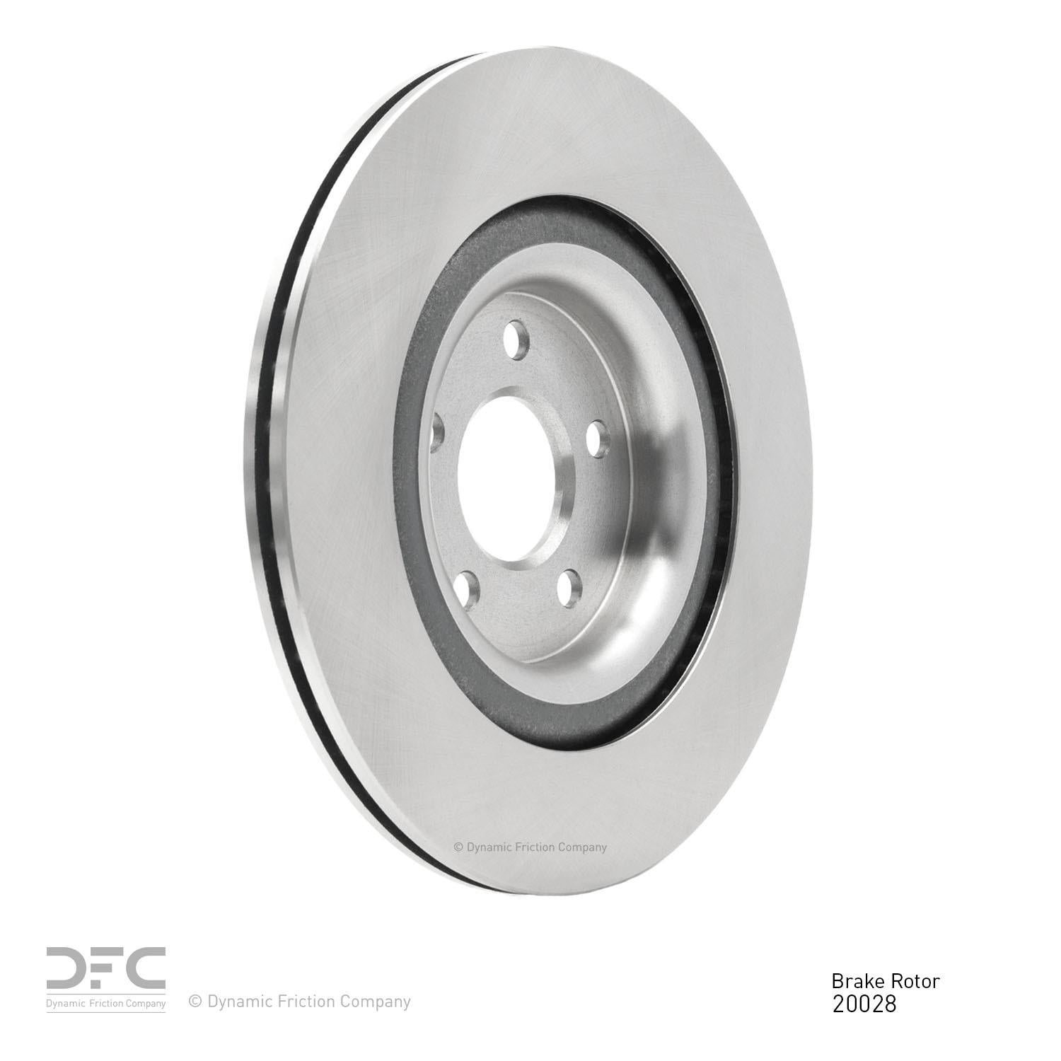 Dynamic Friction Company Disc Brake Rotor 600-20028