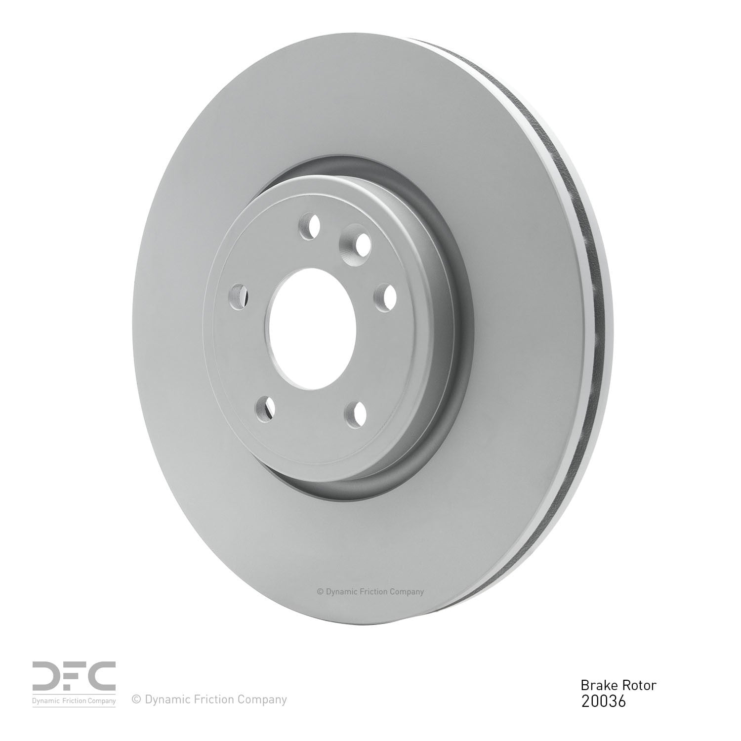 Dynamic Friction Company Disc Brake Rotor 600-20036