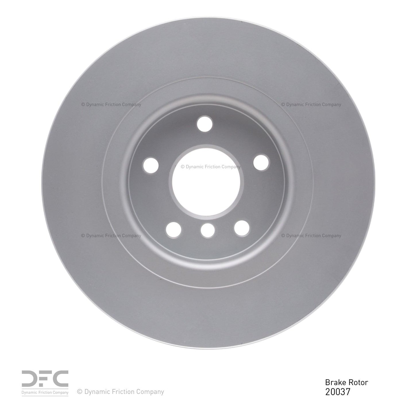 Dynamic Friction Company Disc Brake Rotor 600-20037