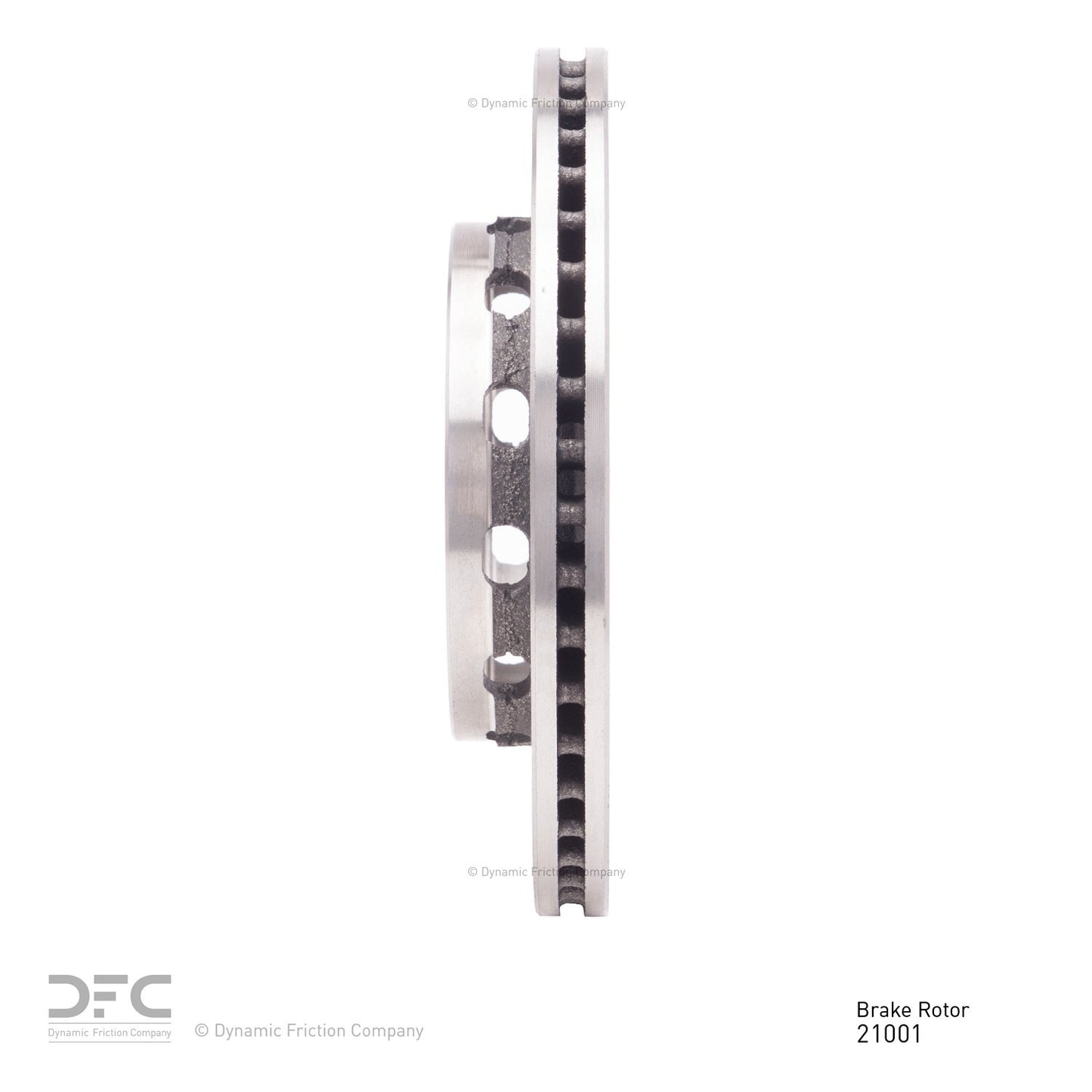Dynamic Friction Company Disc Brake Rotor 600-21001