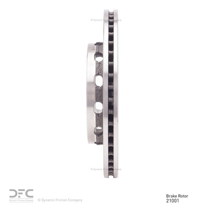 Dynamic Friction Company Disc Brake Rotor 600-21001