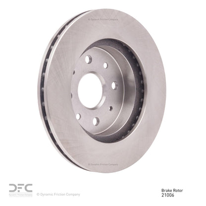 Dynamic Friction Company Disc Brake Rotor 600-21006