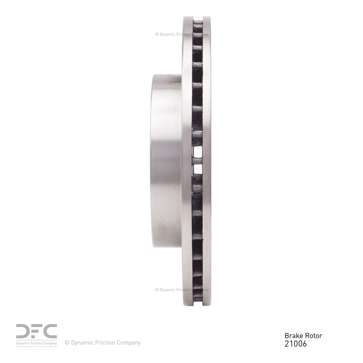Dynamic Friction Company Disc Brake Rotor 600-21006
