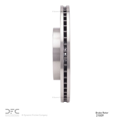 Dynamic Friction Company Disc Brake Rotor 600-21009