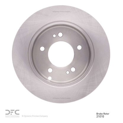 Dynamic Friction Company Disc Brake Rotor 600-21010