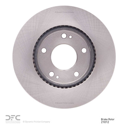 Dynamic Friction Company Disc Brake Rotor 600-21012