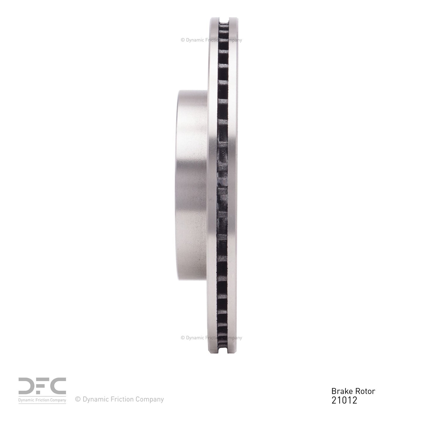 Dynamic Friction Company Disc Brake Rotor 600-21012