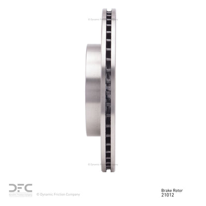 Dynamic Friction Company Disc Brake Rotor 600-21012