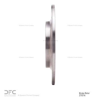 Dynamic Friction Company Disc Brake Rotor 600-21014