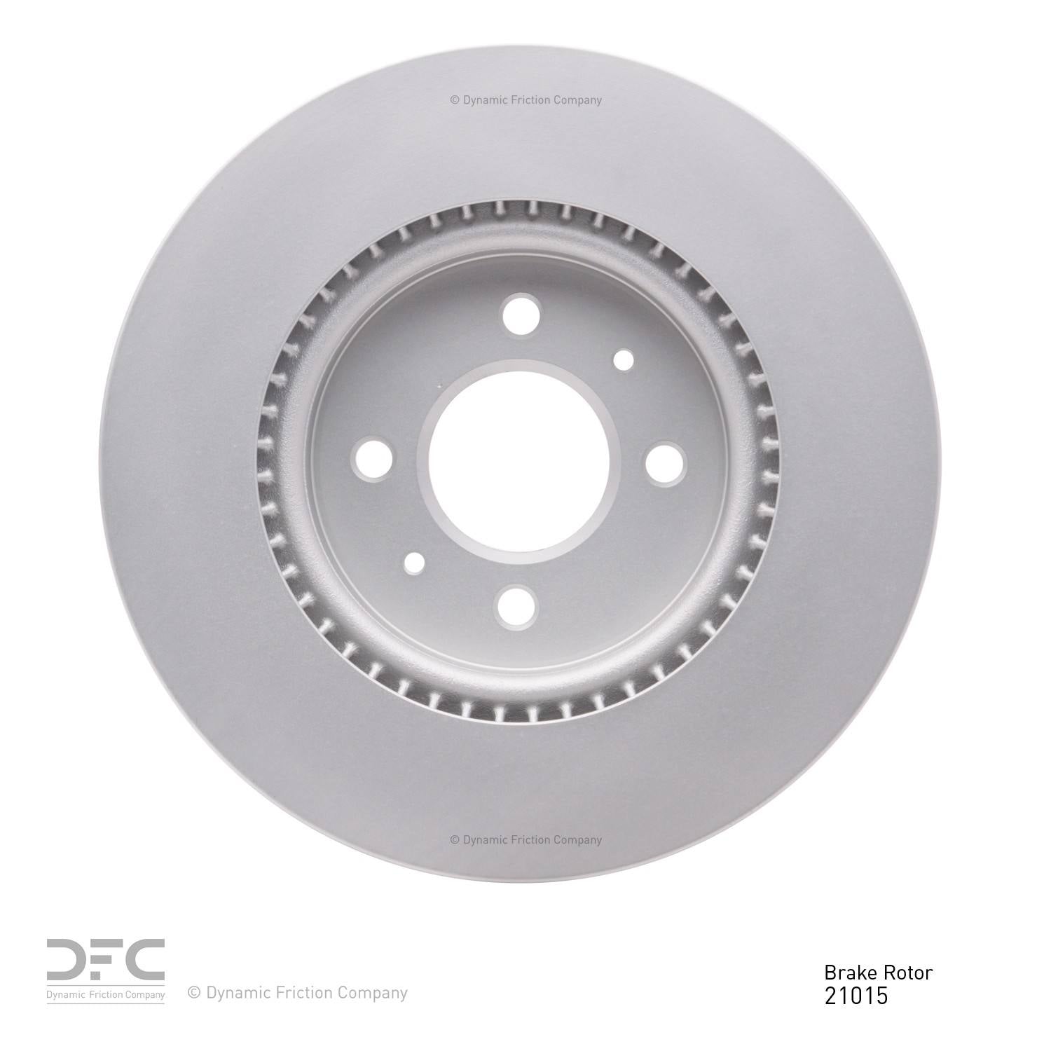 Dynamic Friction Company Disc Brake Rotor 600-21015