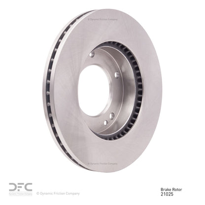 Dynamic Friction Company Disc Brake Rotor 600-21025