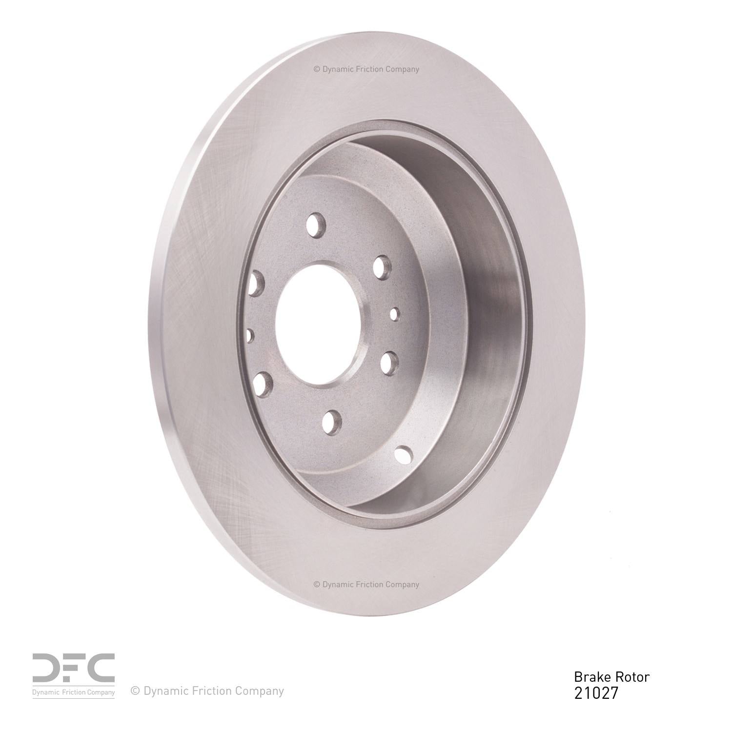 Dynamic Friction Company Disc Brake Rotor 600-21027